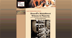 Desktop Screenshot of howellsmainstreetwinery.com
